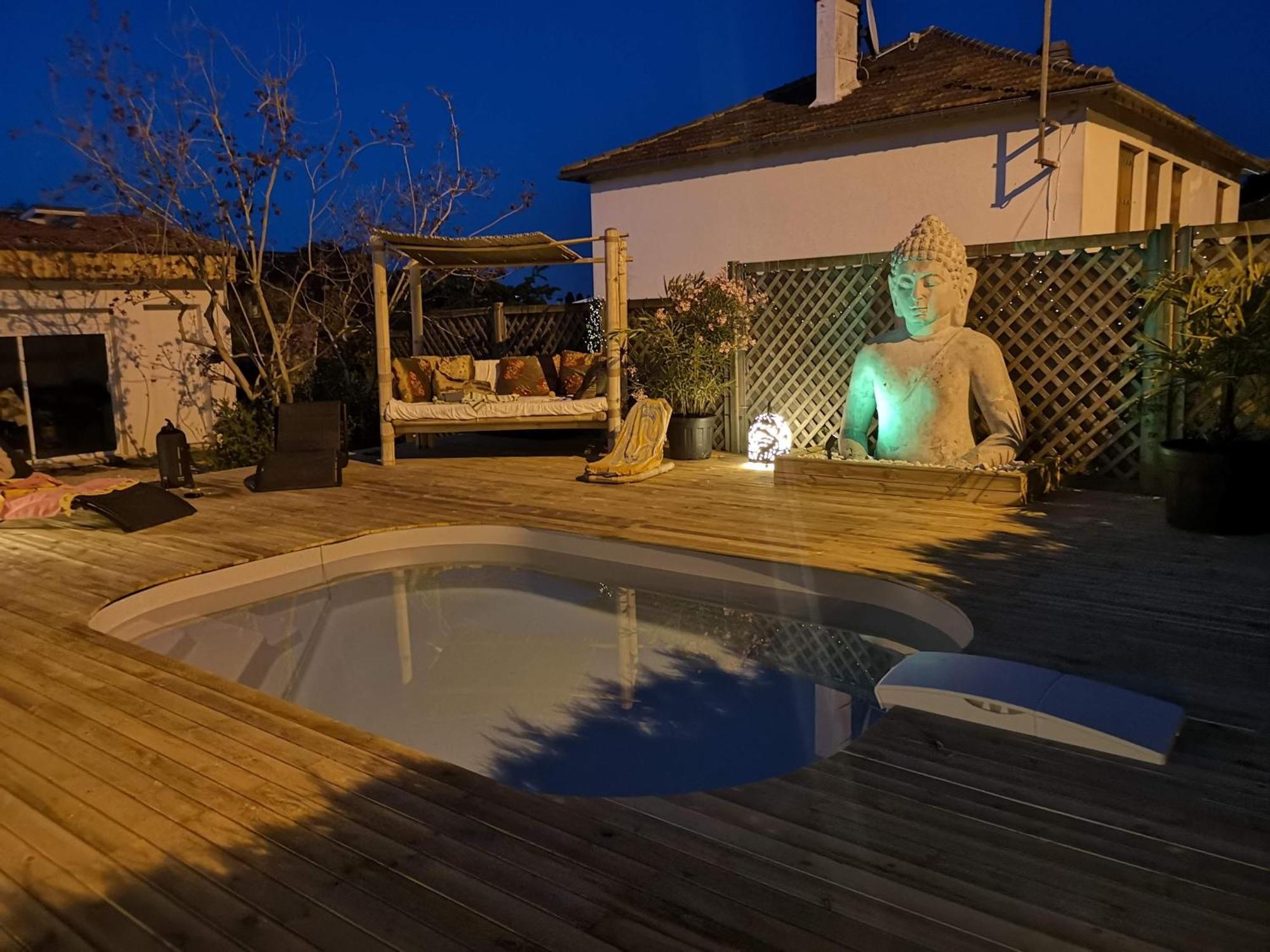 La Serenite Balinaise, Chambre Et Sdb Privee, Jardin , Piscine Et Jacuzzi En Saison, Pres De Chantilly, Parc Asterix Et Cdg Et Paris En 20' أوري لا فيل المظهر الخارجي الصورة