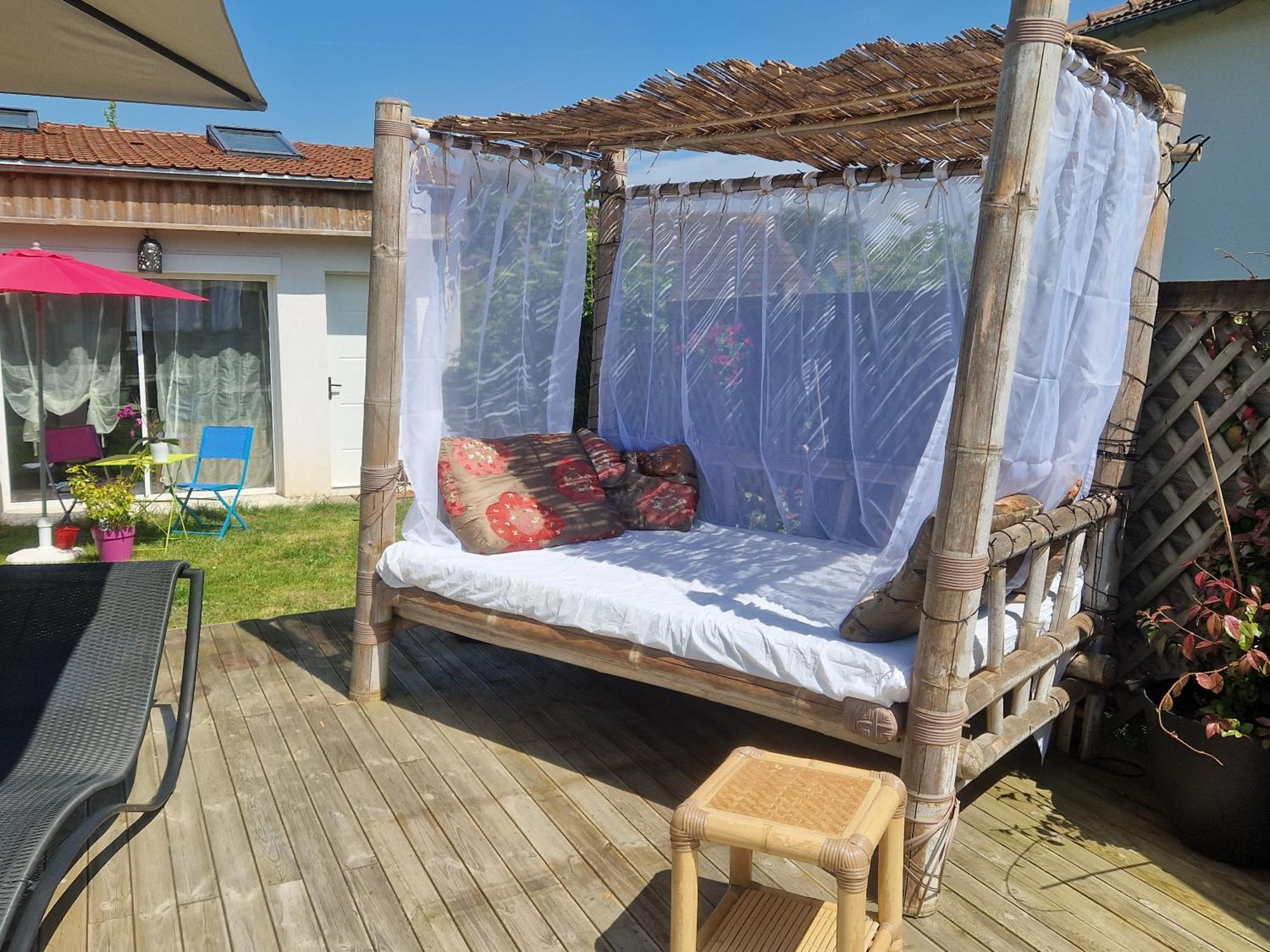La Serenite Balinaise, Chambre Et Sdb Privee, Jardin , Piscine Et Jacuzzi En Saison, Pres De Chantilly, Parc Asterix Et Cdg Et Paris En 20' أوري لا فيل المظهر الخارجي الصورة