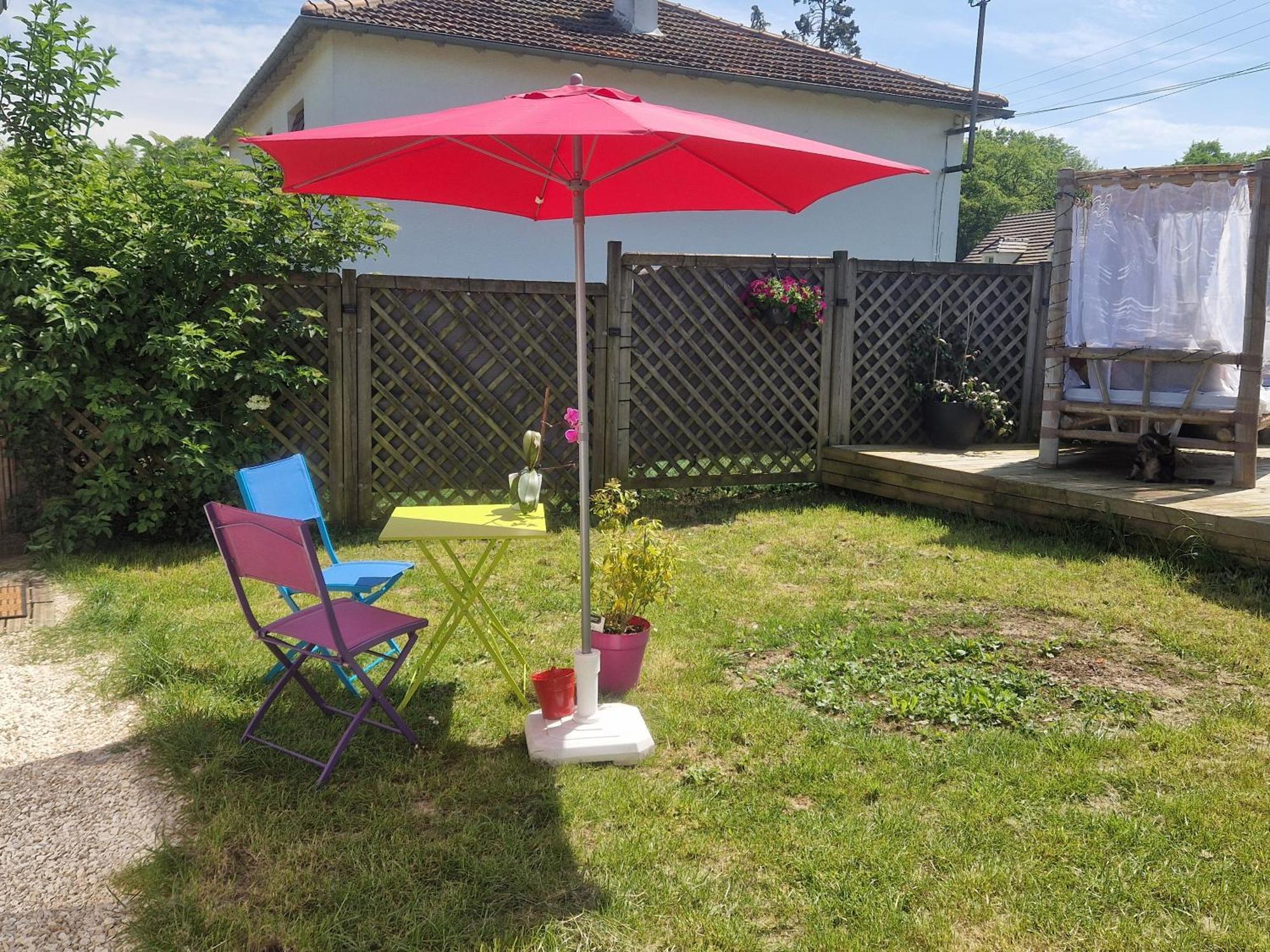 La Serenite Balinaise, Chambre Et Sdb Privee, Jardin , Piscine Et Jacuzzi En Saison, Pres De Chantilly, Parc Asterix Et Cdg Et Paris En 20' أوري لا فيل المظهر الخارجي الصورة