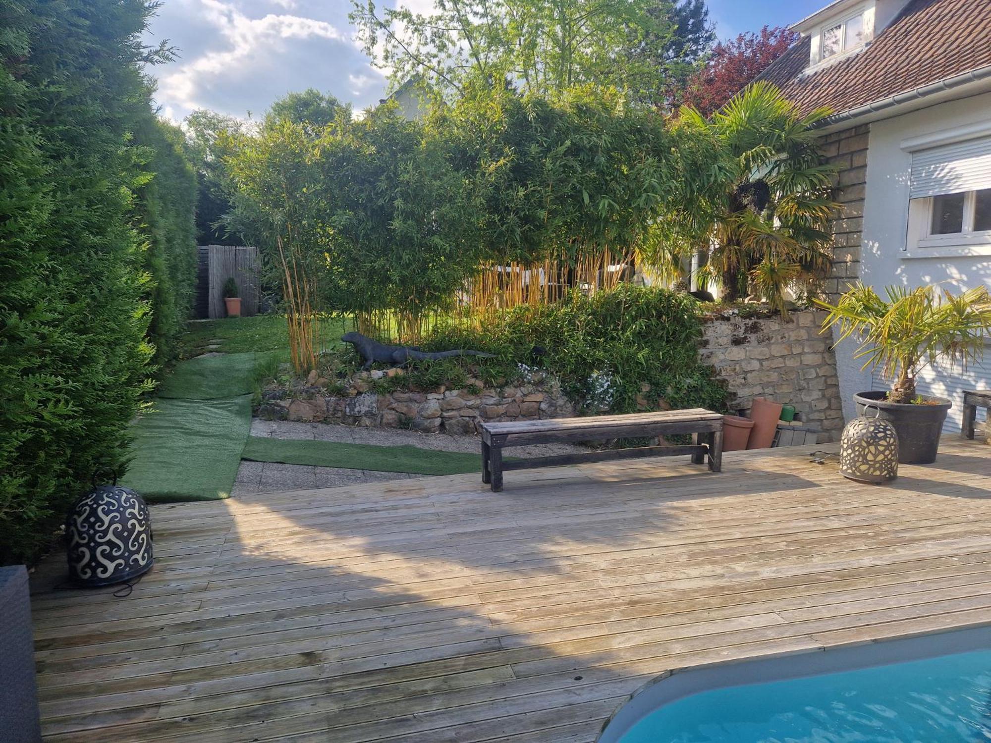 La Serenite Balinaise, Chambre Et Sdb Privee, Jardin , Piscine Et Jacuzzi En Saison, Pres De Chantilly, Parc Asterix Et Cdg Et Paris En 20' أوري لا فيل المظهر الخارجي الصورة